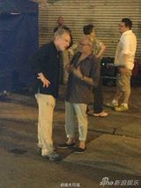 组图：王力宏与锤哥汤唯香港拍夜戏 安志杰现身