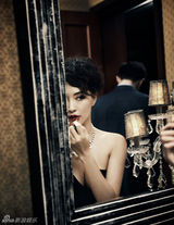 高清图：莫小棋杂志大片美艳诱惑 上演迷情追踪