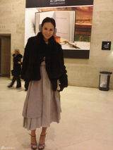 组图：黄宗泽38岁女友私照曝光 皮肤细腻保养好