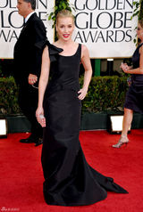 高清图：68届金球奖红毯 派波-普拉伯红唇诱人 