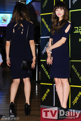 组图：宋茜允儿捧场韩片《高龄化家族》VIP试映