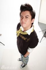 幻灯图：于天龙拍摄新写真 尽展阳光气质