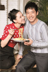 组图：郭晓冬程莉莎甜蜜回顾 模范夫妻7年之暖