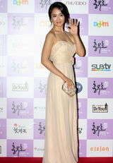 高清图：金敏贞刘承浩等出席忠武路电影节开幕式