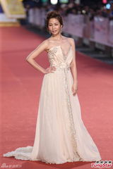 组图：金钟奖红毯 阿ken跳跃吴怡霈大方晒胸