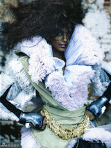 高清组图：超模莉亚登《ELLE》演绎视觉盛宴