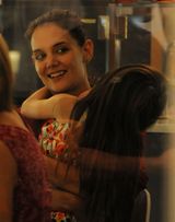 组图：阿汤嫂携苏瑞曼哈顿深夜买甜点