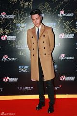 组图：微博之夜红毯 陈坤微笑亮相帅气有型