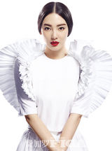 组图：张雨绮低胸登《费加罗》大片性感