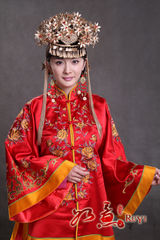 组图：《如意》刘恺威杨幂婚礼造型抢眼