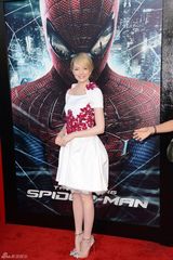 组图：艾玛和加菲情侣档现身《超凡蜘蛛侠》洛城首映