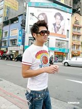 幻灯图：曹格拍音乐特辑 扮刘德华李小龙过足戏瘾