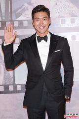 组图：梁朝伟叶德娴等众星亮相金像奖红毯