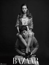 高清：韩智敏携郑在泳拍性感写真秀光滑美背