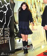 组图：李玹雨撑《结婚前夜》李准带可乐当观众