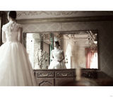 高清图：韩星林世美唯美婚纱写真 曾演《那冬》