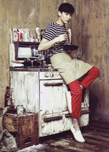 高清组图：2PM度假主题写真 享受休闲品美食