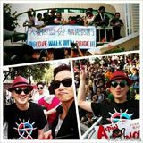 组图：黄耀明何韵诗助阵同性恋游行 献唱支持