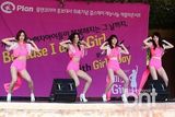组图：韩团GirlsDay任宣传大使举行突击演唱会