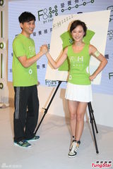 组图：张智霖挑战马拉松比赛 刘心悠自曝压力大