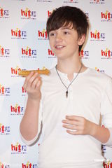 高清组图：Lady Gaga师弟格雷森台湾行可爱卖萌