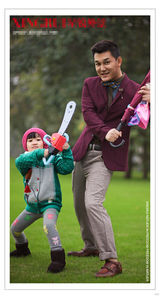 组图：《爸爸》村长李锐四岁可爱女儿跳跳曝光