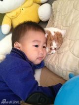 组图：赵文卓一家四口首拍时尚大片欢乐温馨