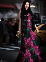 组图：秦岚纽约奢华大片化身风情复古名媛