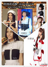 组图：盘点女星女仆装 刘晓庆许雅涵扮可爱