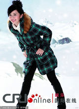 高清组图：阿Sa(蔡卓妍)秀冬装娇俏可爱 妩媚淑女绽放