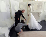 组图：李宇春高缇耶试装花絮曝光