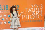 组图：吴丹妮推广台北艺术摄影博览会直呼感动