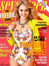 组图：童星安娜索菲亚靓丽大片 百变胸衣秀乳沟