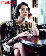 高清组图：韩星孙丹菲时尚大片复古美艳