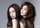 高清组图：Twins新碟宣传照曝光 裸身上阵秀玉背