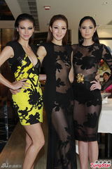 组图：香港藏毒嫩模走秀 爆乳中开拼蛇腰