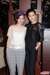 组图：《传爱事务所》杀青宴 黎耀祥陈法拉亮相