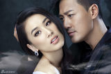 高清图：黄圣依林峰封面大片曝光 银幕外再续情缘