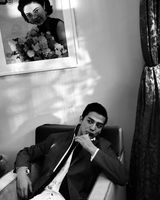 高清图：陈晓东黑白写真曝光 尽显王者风范