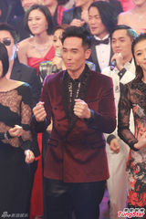 组图：TVB台庆 马国明田蕊妮获艺员票选视帝后