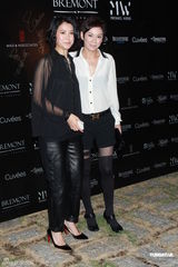 组图：袁咏仪现身时尚派对 王敏德驾直升机现身