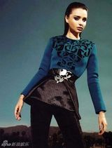 组图：米兰达-可儿登土耳其Vogue 被批古怪难看