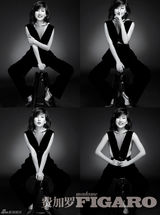 组图：马苏《费加罗》封面大片彰显十足女人味