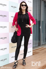 组图：金莎朗秀智等戴墨镜出席活动 秀性感美腿