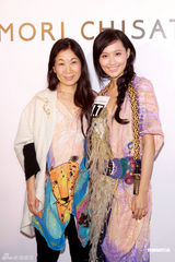 组图：陈法拉琦琦等出席活动 透露圣诞愿望