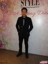 组图：模特公司周年晚宴 熊黛林深V性感抢镜