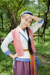 组图：《笑傲江湖》杨蓉版小师妹演绎纯恋