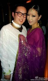 组图：刘嘉玲邀猛男会所印度风情趴