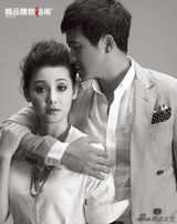 高清图：冯小刚徐帆为《唐山大地震》拍摄大片