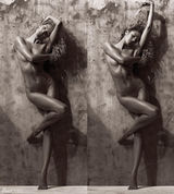 高清图：超模坎蒂丝《Muse》全裸大片酮体诱人